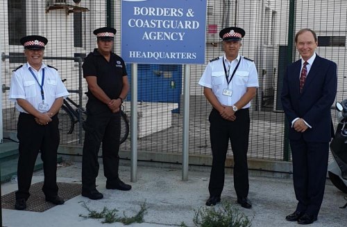 Governor visits the Borders and Coastguard Agency